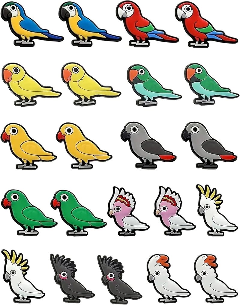 BOWNDY Animals Shoe Charms for Clog Shoes,Random Bulk Cute Girly Decoration Pin Charms for Men Women - Image 1